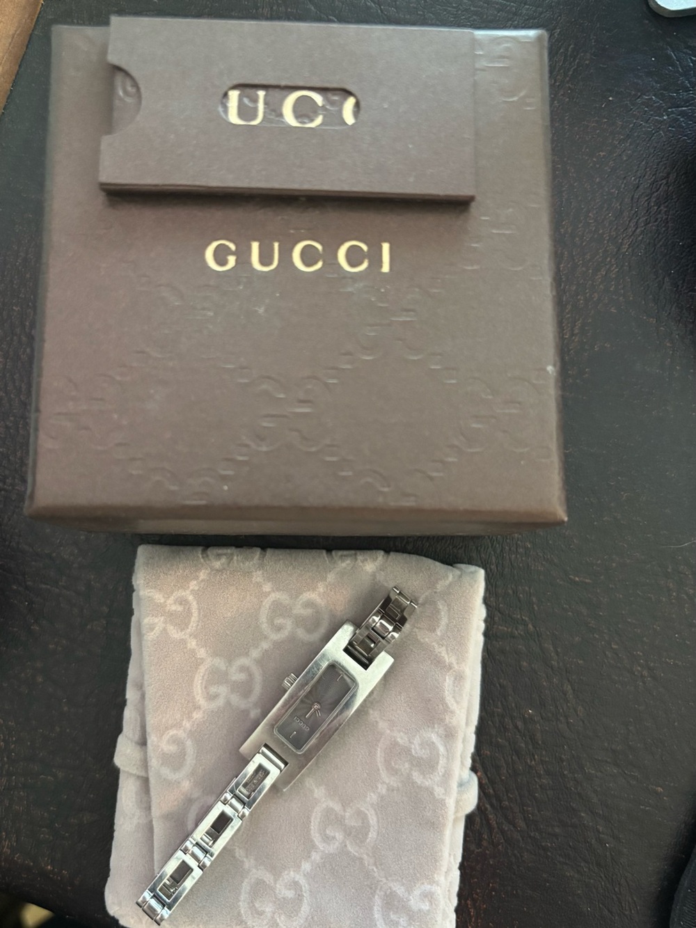 Gucci Silver Women's Slim Bracelet Watch